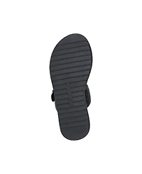 Gc Shoes Women's Lorena Woven Double Band Slide Platform Sandals