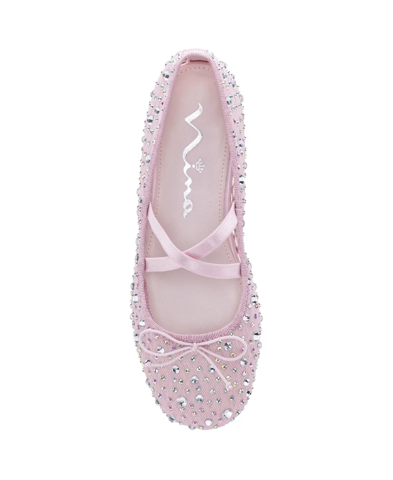 Nina Little Girls Hadley Ballet Flats