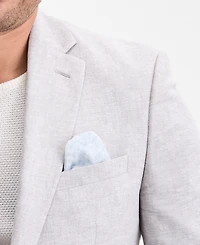 Bar Iii Men's Slim-Fit Linen Suit Separate Jacket, Exclusively at Macy's