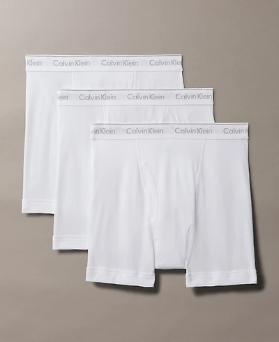 Calvin Klein Men's 3-Pack Cotton Classics Boxer Briefs Underwear