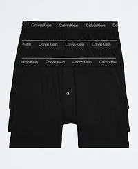 Calvin Klein Men's 3-Pack Cotton Classics Knit Boxers Underwear