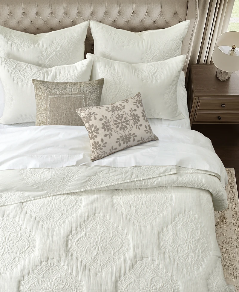 Levtex Muslin Stitch Stitching 3-Pc. Quilt Set, King/California King