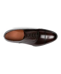 Anthony Veer Men's Regent Cap Toe Leather Oxford Dress Shoes