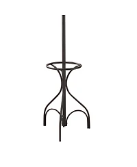 Sturdy Metal Coat and Hat Rack with Integrated Umbrella Storage