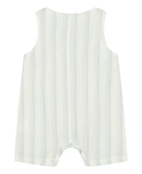 Calvin Klein Baby Boys Striped Gauze Sunsuit