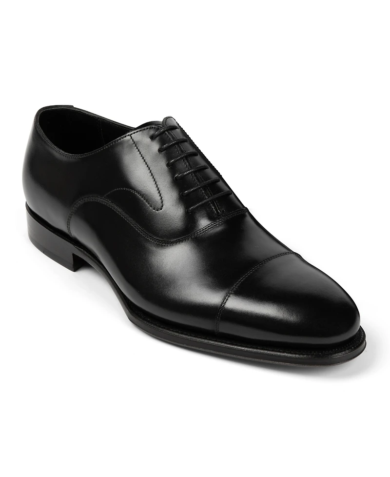 Anthony Veer Men's Regent Cap Toe Leather Oxford Dress Shoes