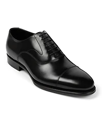 Anthony Veer Men's Regent Cap Toe Leather Oxford Dress Shoes