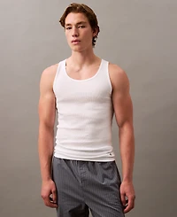Calvin Klein Men's 3-Pack Cotton Classics Tank Tops