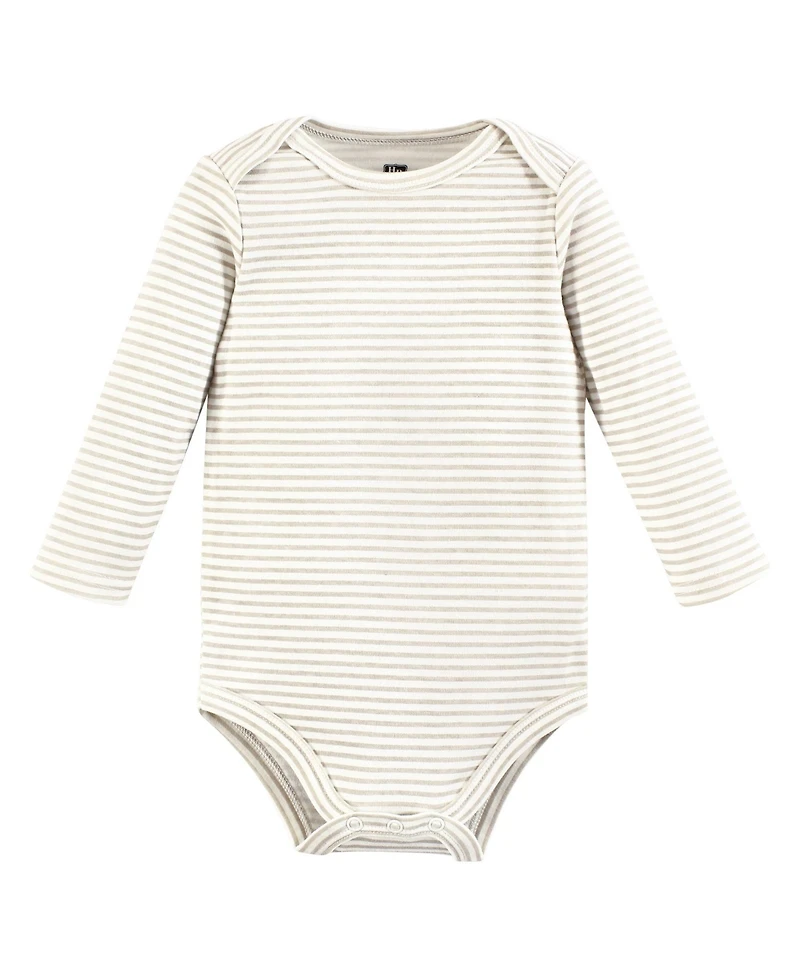 Hudson Baby Boys Unisex Everyday Long-Sleeve Cotton All-in-Ones