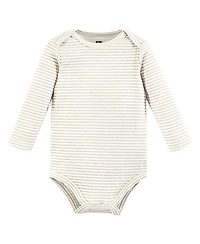Hudson Baby Boys Unisex Everyday Long-Sleeve Cotton All-in-Ones