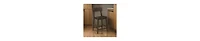 Curved Back Counter Stool – Rubberwood Chair for Kitchen & Bar