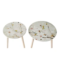 Set of 2 Side Tables for Stylish and Functional Home Decor