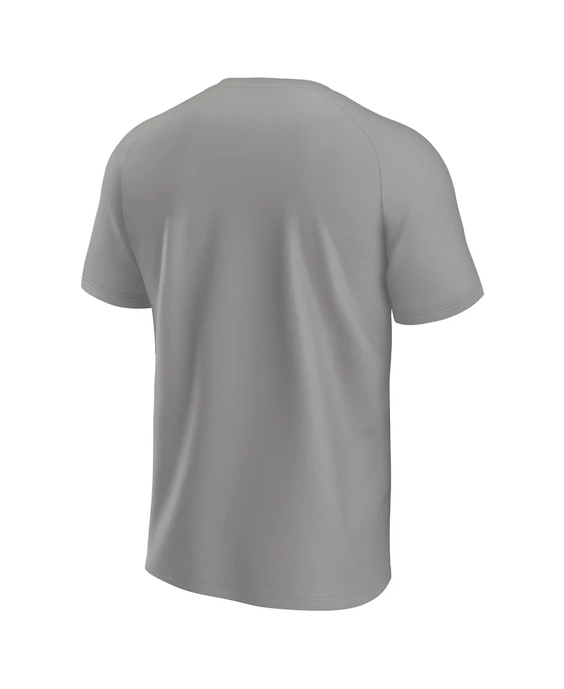 Fanatics Men's Gray San Diego Padres Raglan T-Shirt