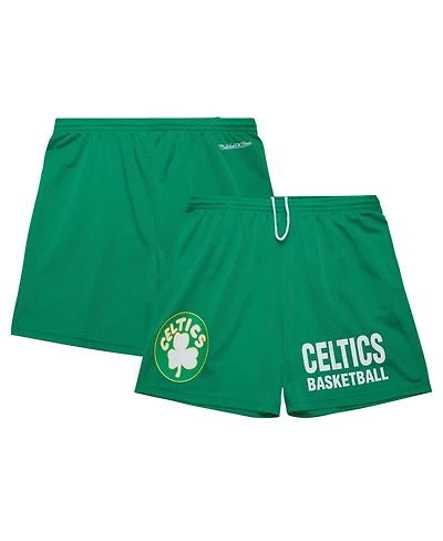 Mitchell & Ness Men's Kelly Green Boston Celtics Hardwood Classics Gameday Mesh Shorts