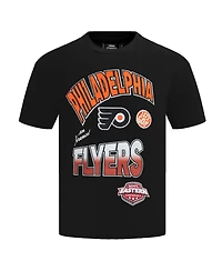 Pro Standard Men's Black Philadelphia Flyers Turn It Up T-Shirt