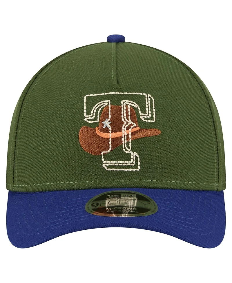 New Era Men's Dark Green Texas Rangers City Feature 9Forty A-Frame Adjustable Hat