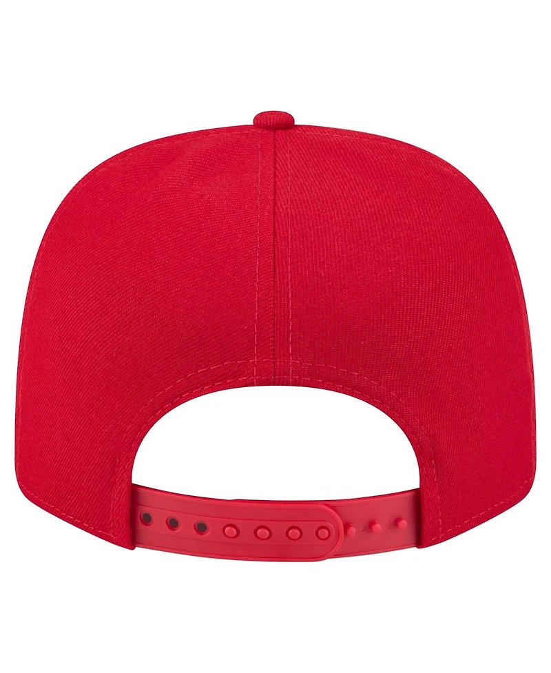New Era Men's Red Cincinnati Reds Multi-Rope 9Seventy Stretch-Snap Hat