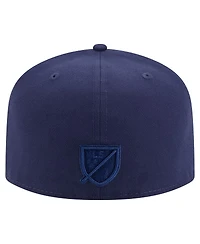 New Era Men's Navy St. Louis City Sc Color Pack A-Frame 59FIFTY Fitted Hat