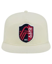 New Era Men's Cream St. Louis City Sc 2025 Kickoff Snapback Golfer Hat