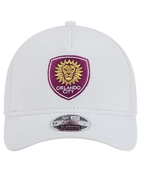 New Era Men's White Orlando City Sc 2025 Jersey Hook 9FORTY M-Crown Adjustable Hat