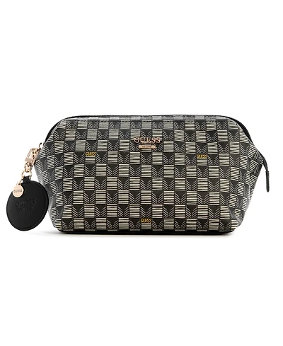 Guess G Wave Logo Zip Around Travel Pouches