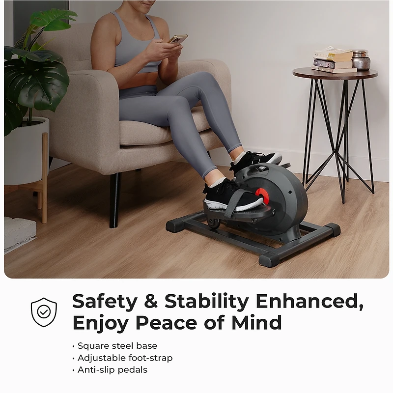 Sunny Health & Fitness Smart Compact Mini Elliptical