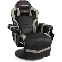 Ergonomic High Back Massage Gaming Chair with Pillow