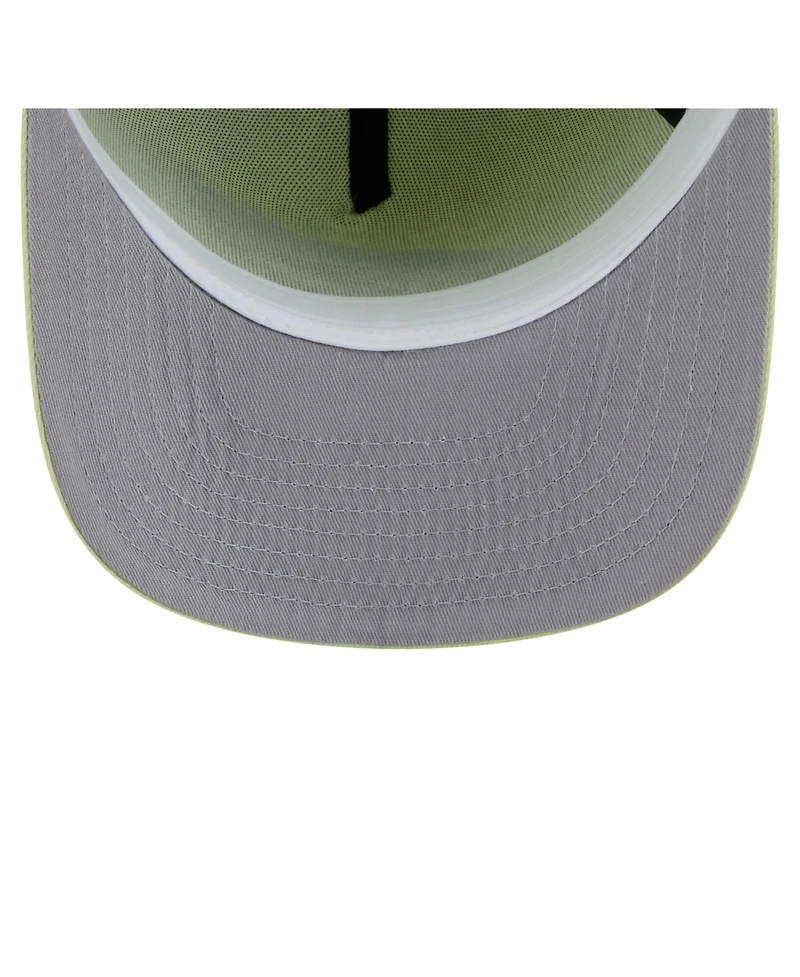 New Era Men's Green Philadelphia Eagles Color Pack A-Frame 59FIFTY Fitted Hat