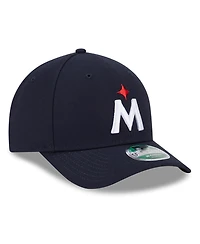 New Era Men's Navy Minnesota Twins Player Replica 9Forty Adjustable Hat