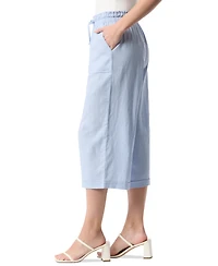 Gloria Vanderbilt Rainey Pull-On Wide-Leg Cropped Pants