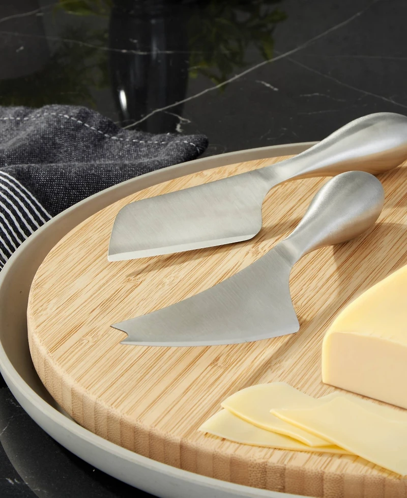 BergHOFF Aaron Probyn 2-Piece Gorge Hard and Soft Cheese Knife Set