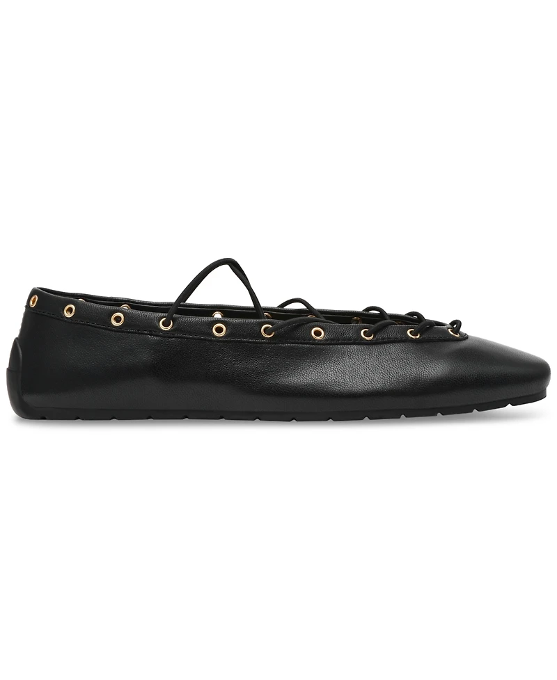 Steve Madden Women's Pointe Lace-Up Flats