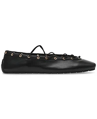 Steve Madden Women's Pointe Lace-Up Flats