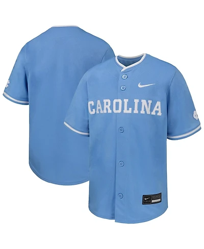 Nike Big Boys and Girls Carolina Blue North Tar Heels Limited Baseball Jersey