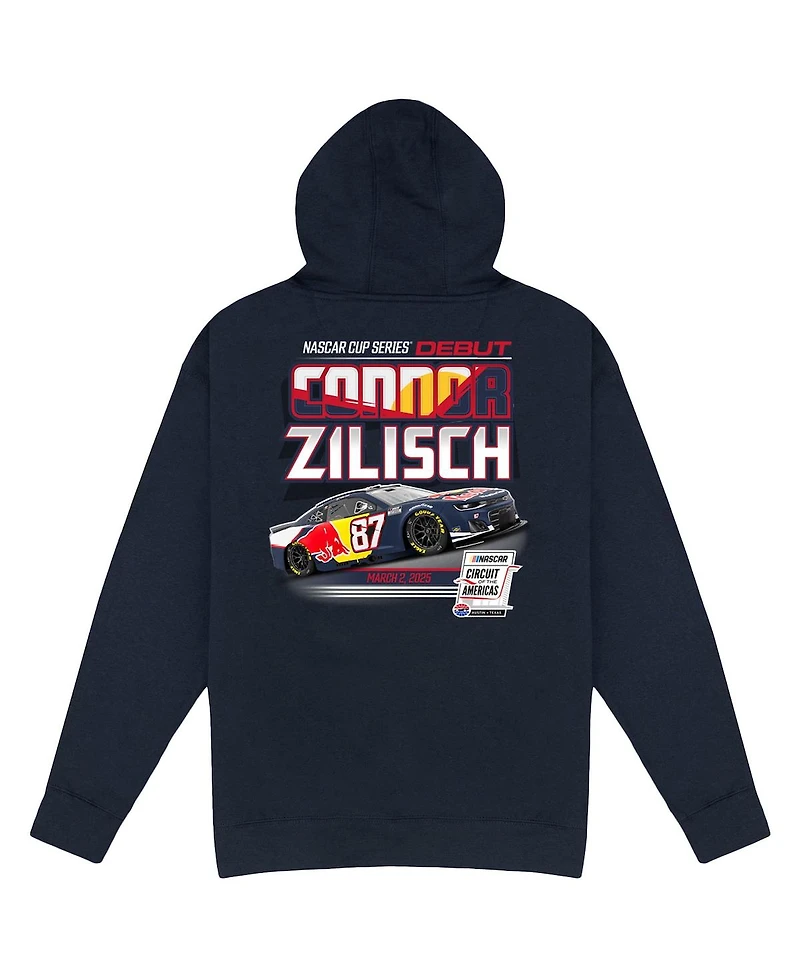 Trackhouse Racing Team Collection Men's Black Connor Zilisch Red Bull Car Pullover Hoodie
