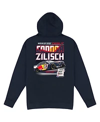 Trackhouse Racing Team Collection Men's Black Connor Zilisch Red Bull Car Pullover Hoodie