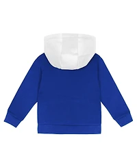 Outerstuff Toddler 2-Piece White/Royal Los Angeles Dodgers Wind Up Pullover Hoodie and Sweatpants Set