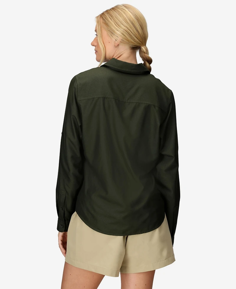 Marmot Women's Air Exchange Ls Camp Collar Shirt