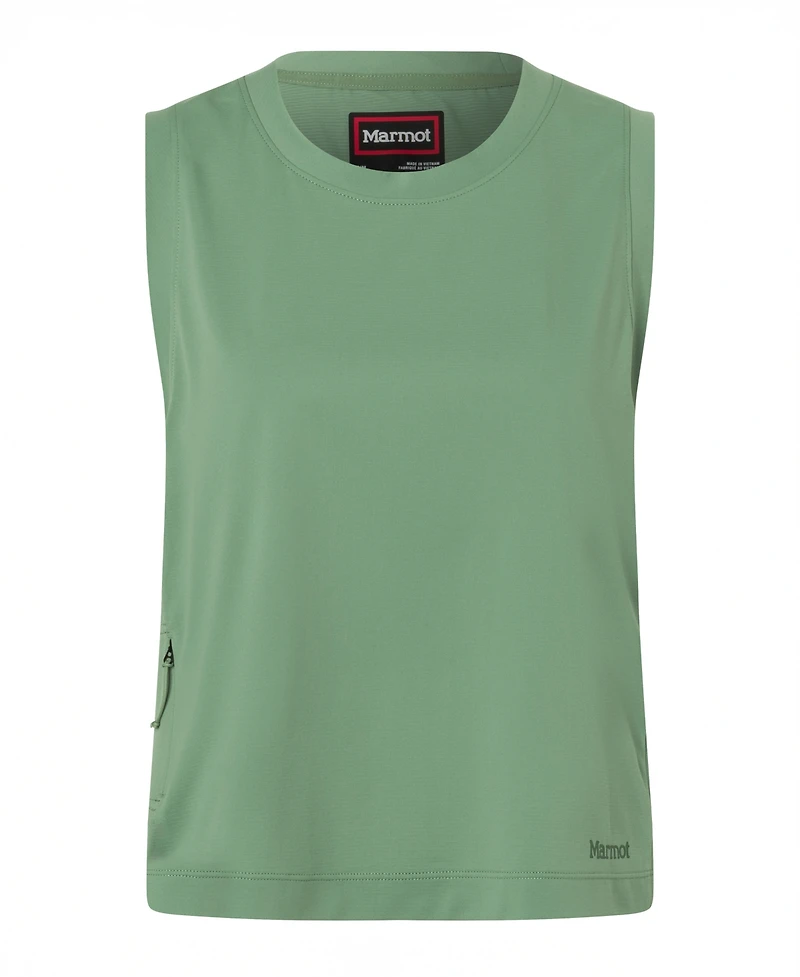 Marmot Women's Air Exchange Upf 50 High Neck Tank Shirt