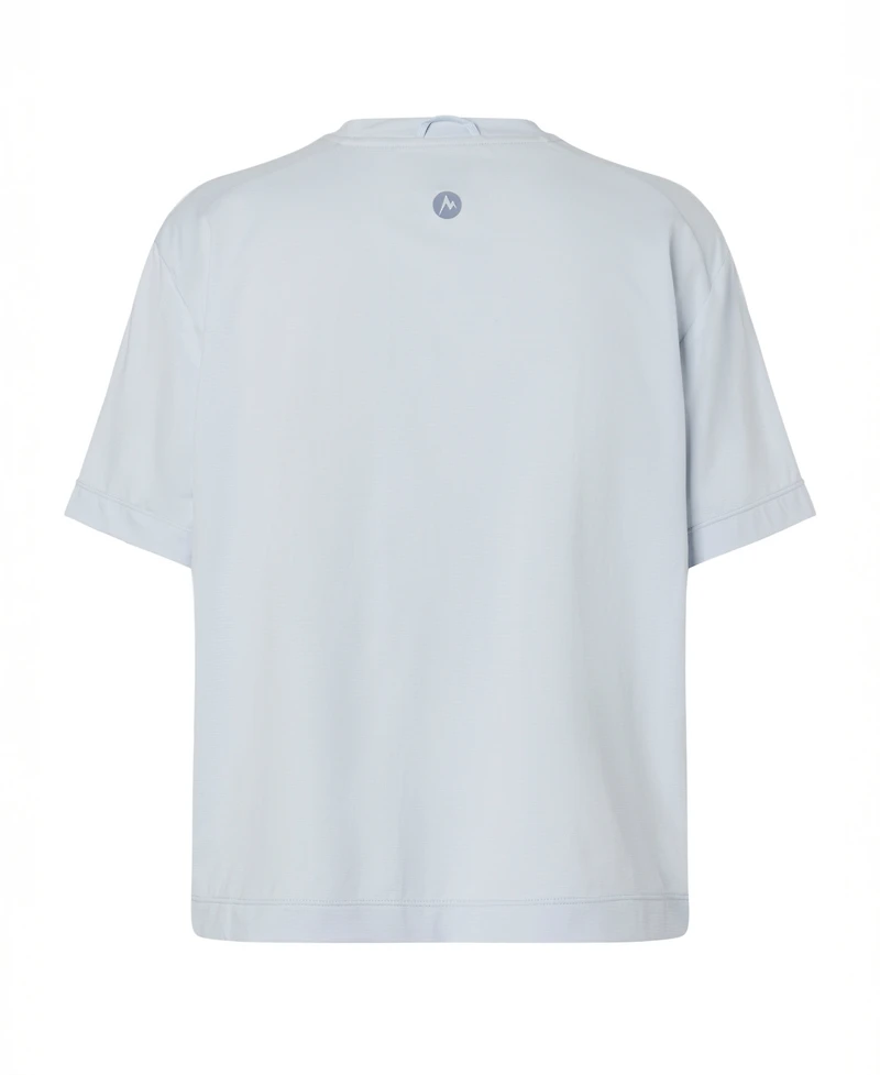 Marmot Women's Air Exchange Upf 50 Crew Short Sleeve Ribbed Collar T-Shirts