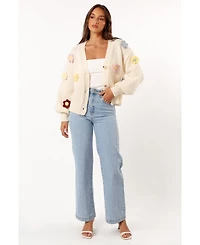 Petal and Pup Women's Sienna Flower Cardigan
