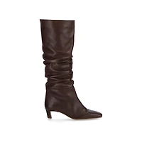 Kalila Brown Leather Boots