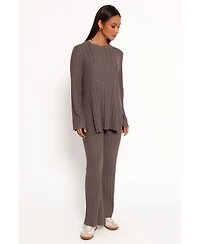 Petal and Pup Women's Silvie Long Sleeve Knitted Set