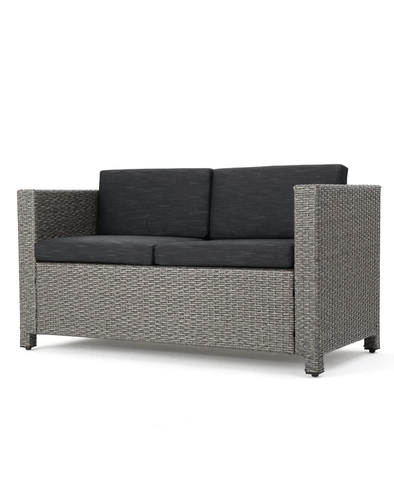 Streamdale Modern 4-Piece Outdoor Wicker Sofa Set with Cushions
