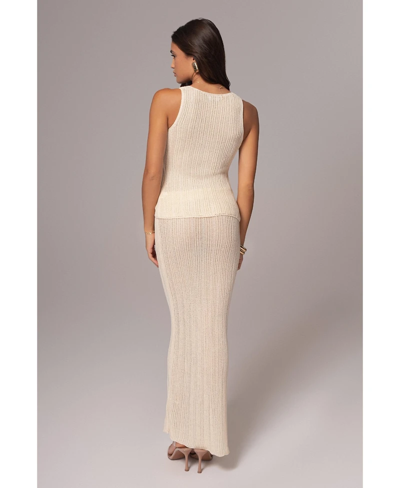 Jluxlabel Women's Cyrus Ribbed Skirt Set