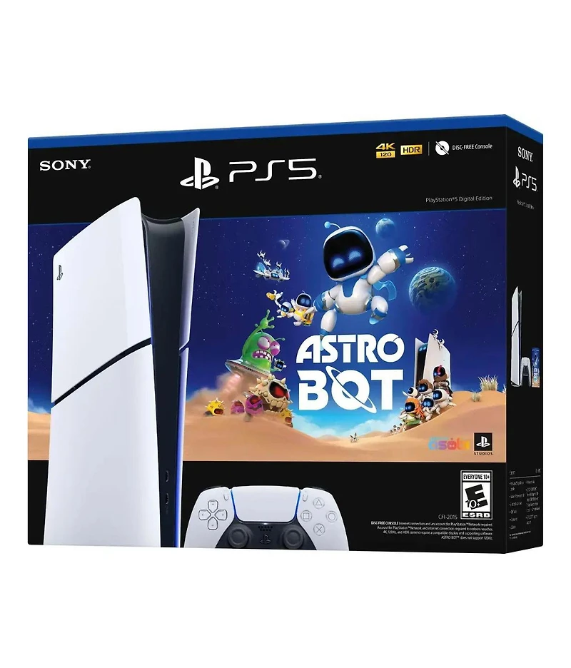 Sony PlayStation 5 Slim Digital PS5 Astro Bot Bundle