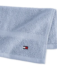 Tommy Hilfiger Home Modern American Solid Cotton Washcloth, 13" x