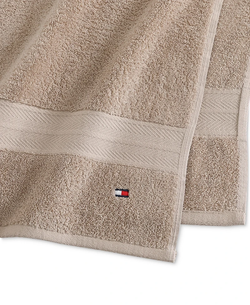 Tommy Hilfiger Home Modern American Solid Cotton Bath Towel, 30" x 54"