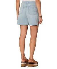Democracy Women's "Ab"solution Leisure Skyrise Drawstring Denim Shorts