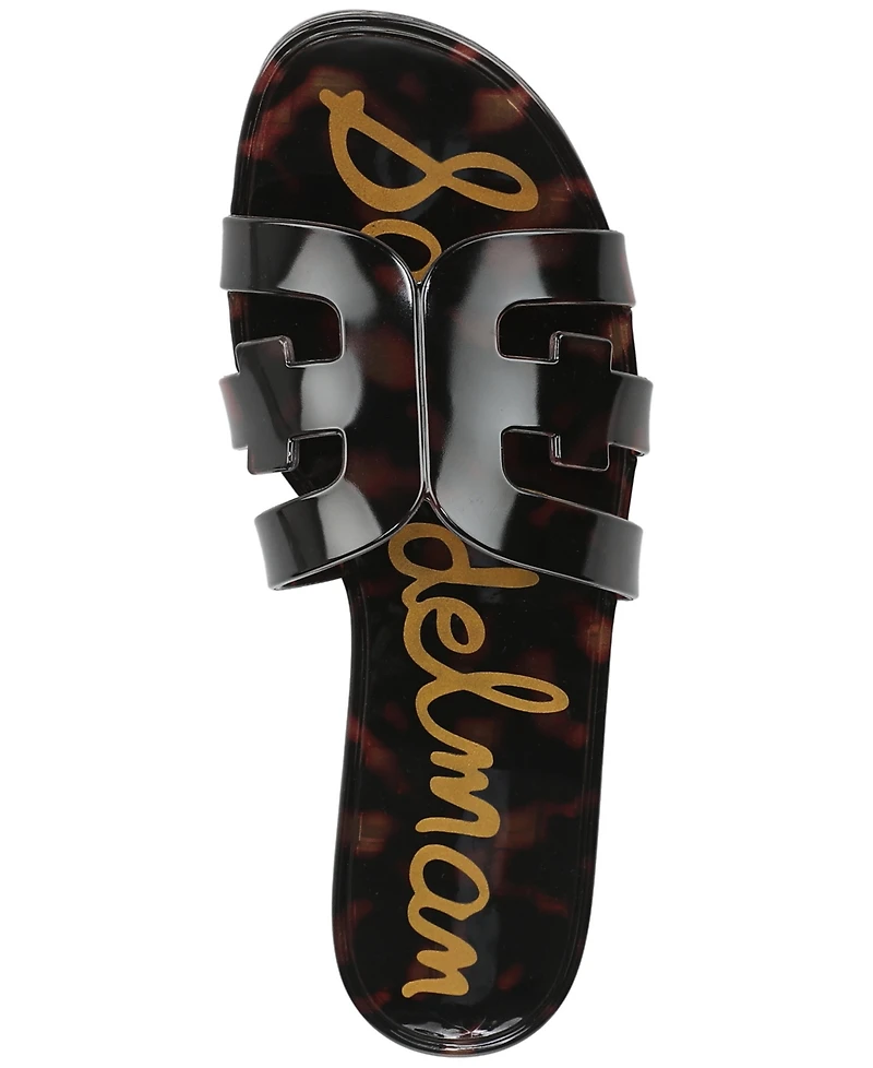 Sam Edelman Women's Bay Jelly Slide Flat Sandals
